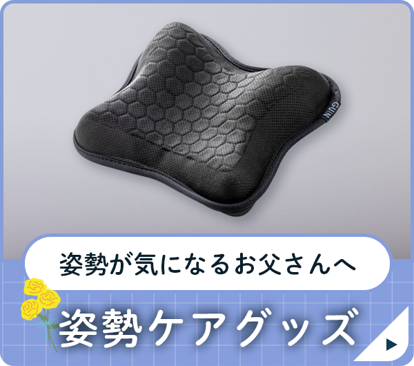 姿勢ケアグッズ